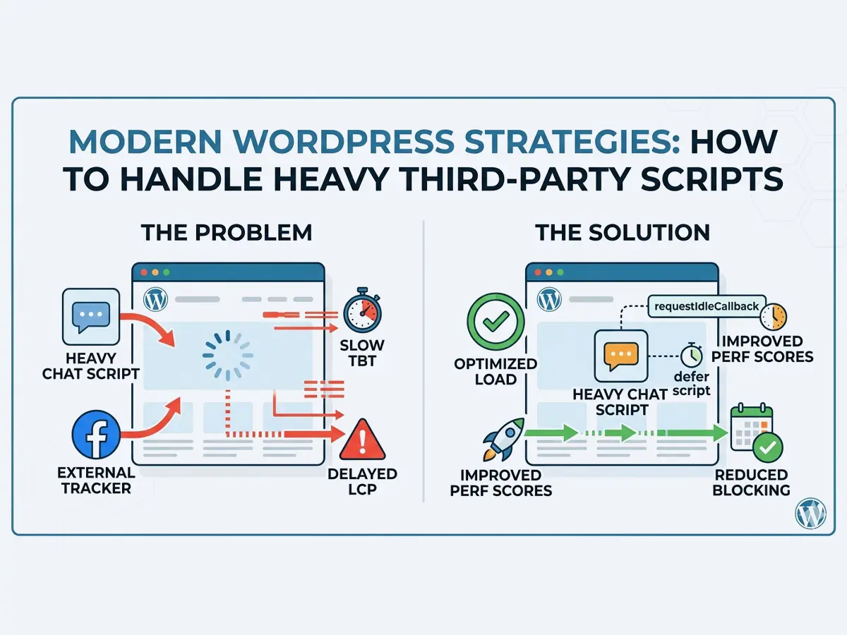 Modern WordPress Strategies for Handling Heavy Third-Party Scripts