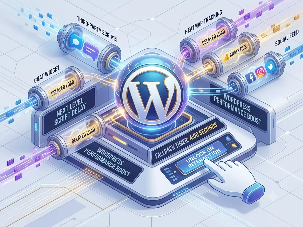 Modern WordPress Strategies 3rd Script Delay Next Level
