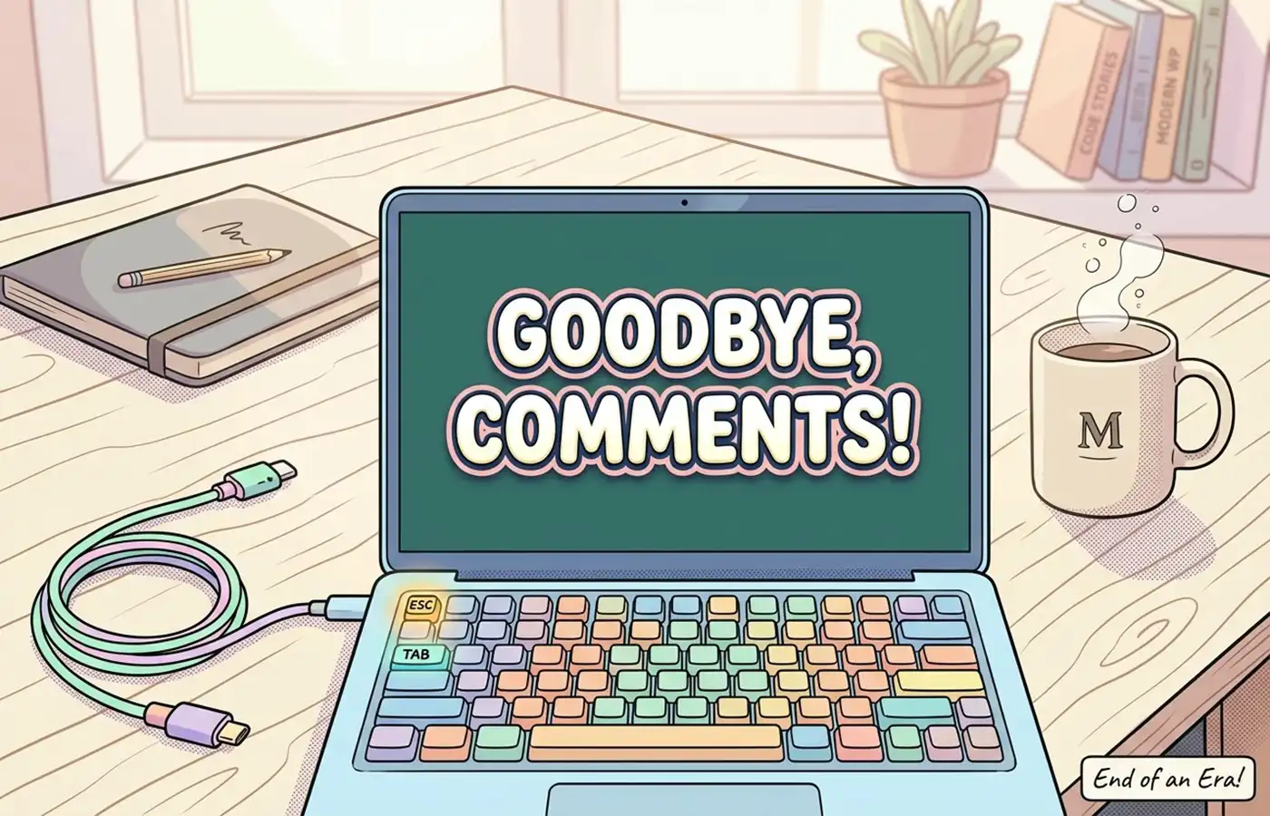Goodbye Comments!
